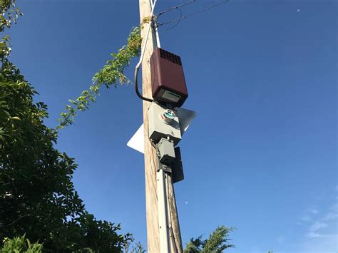 what is metal box on telephone poles in tucson az|mysterious boxes on poles.